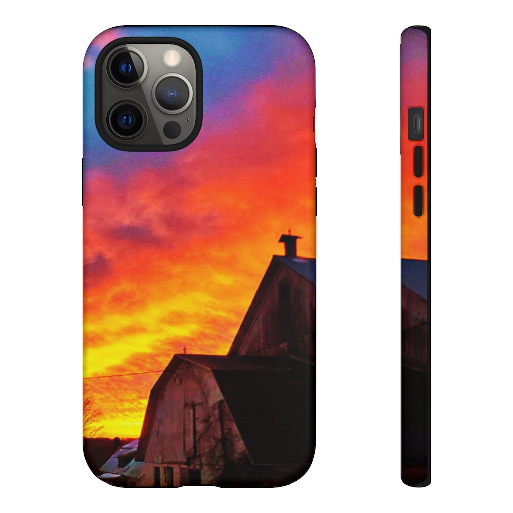 Barn & Sky Mobile Phone Case for iPhone and Samsung Galaxy