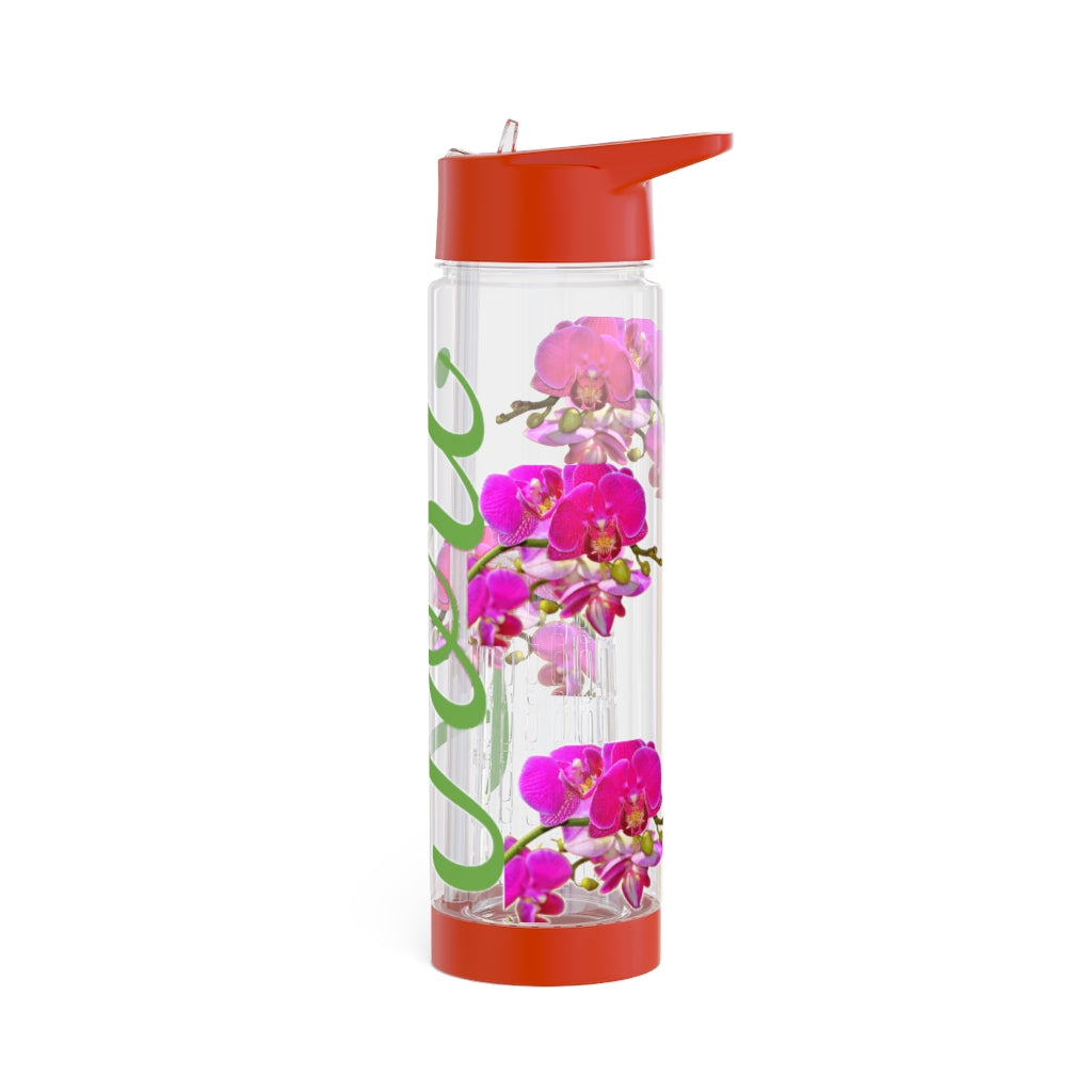 Personalized & Customized Infuser Water Bottle (Orchid) (not a decal) I Gift I Bridesmaid I Teacher gift I Workout I Coworker I Birthday