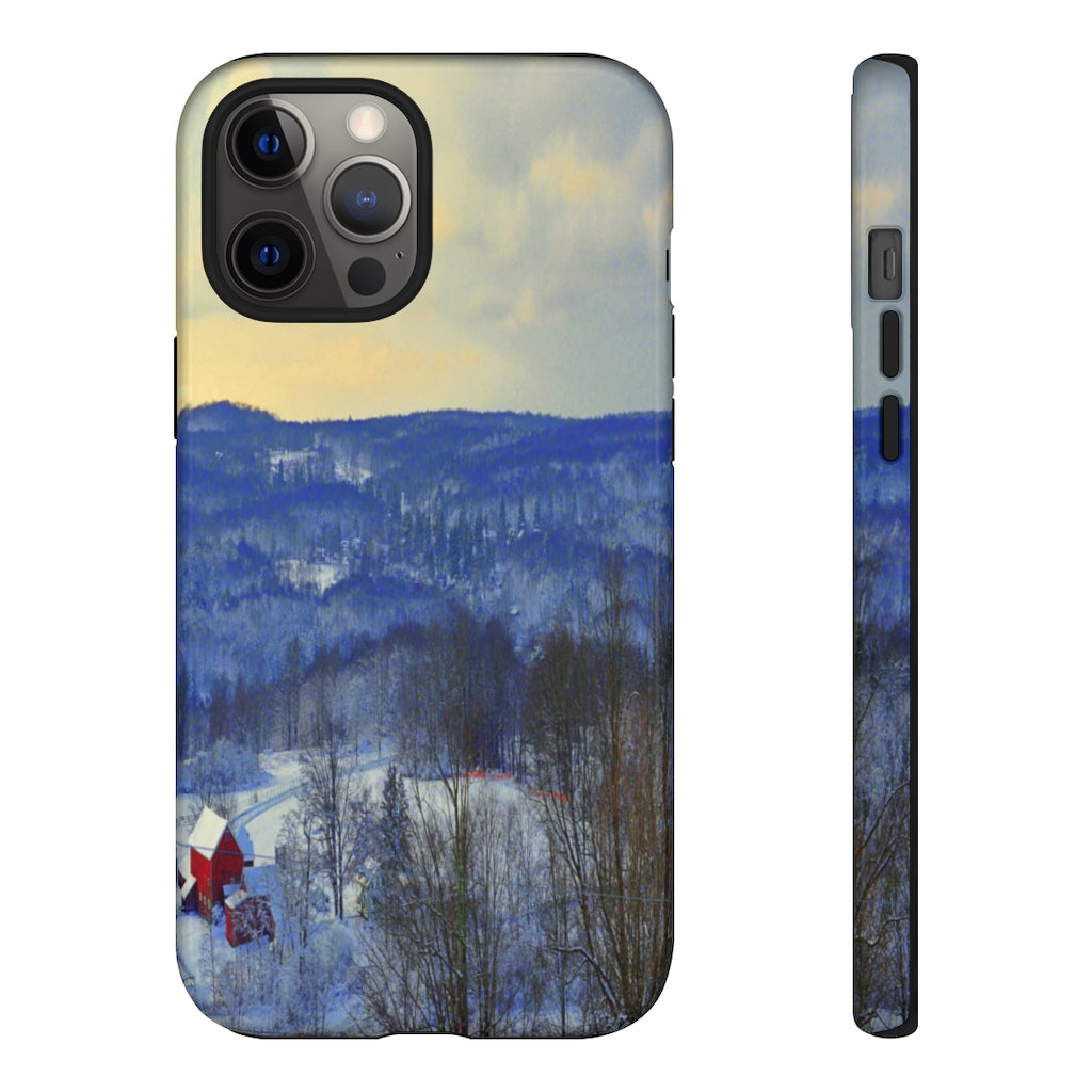 Winter Countryside Tough Case for iPhone and Samsung Galaxy