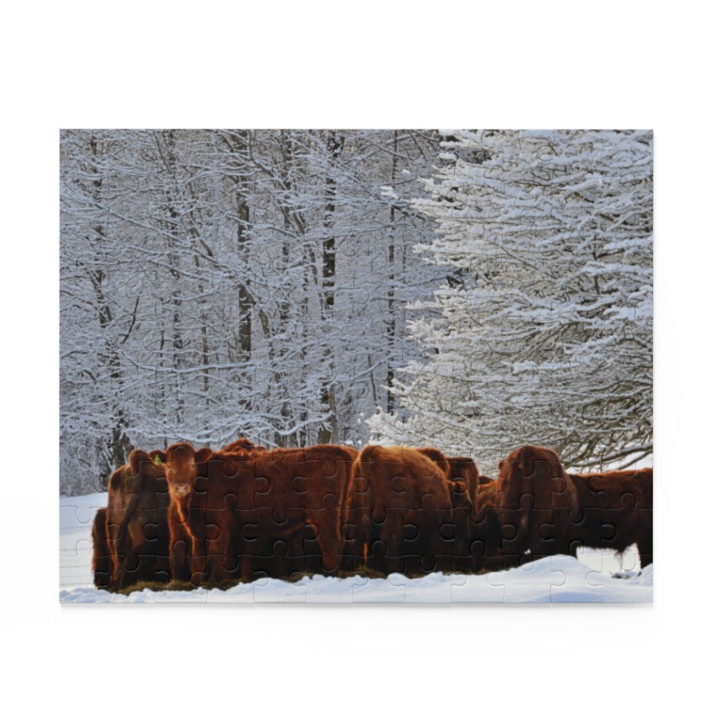 Winter Herd Puzzle (120, 252, 500-Piece)