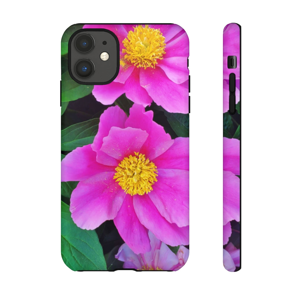 Majorcan Peony Mobile Phone Case for iPhone and Samsung Galaxy