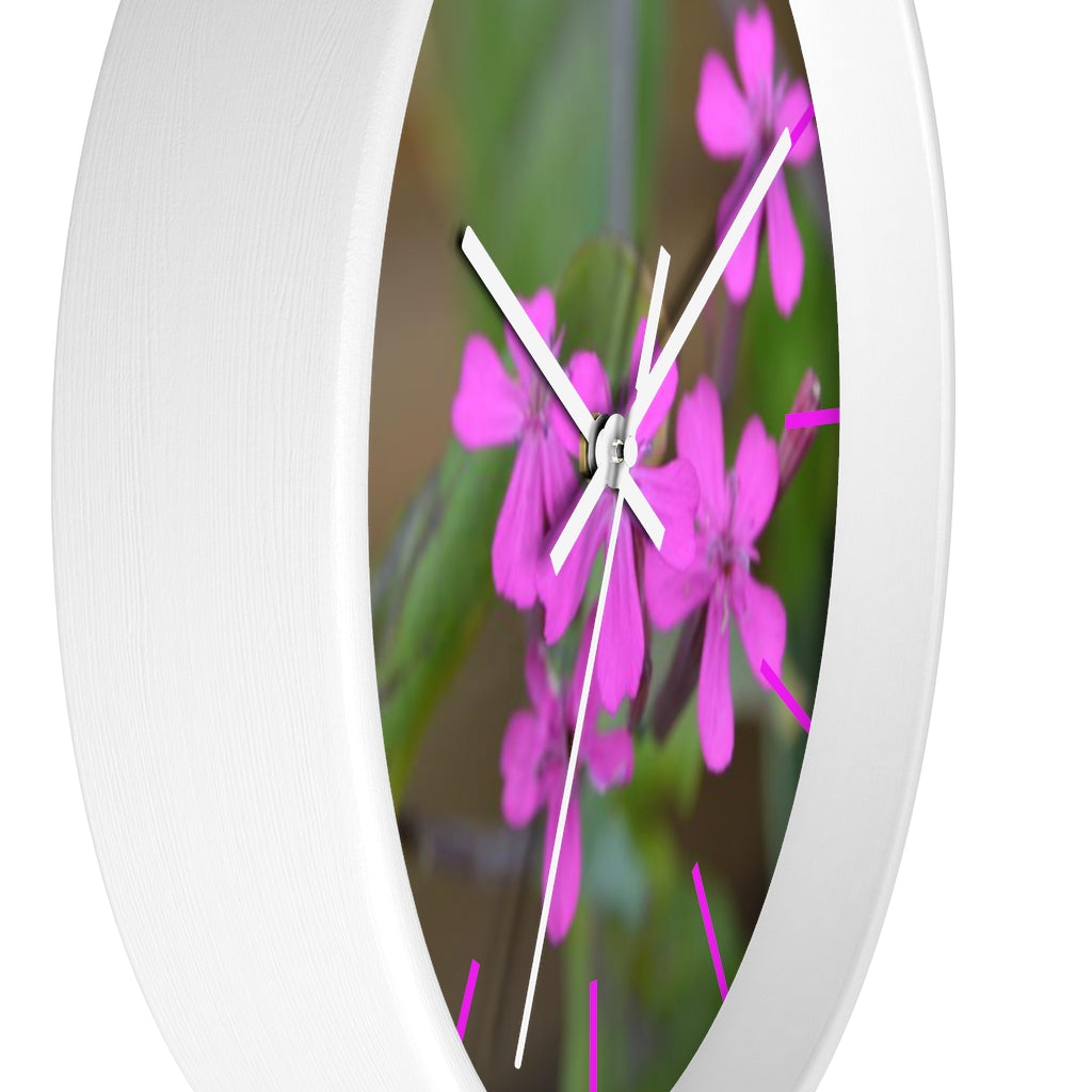 Phlox Wall clock