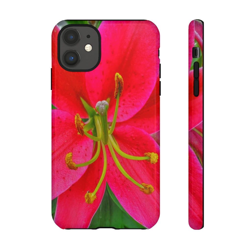 Oriental Lily Mobile Phone Case for iPhone and Samsung Galaxy