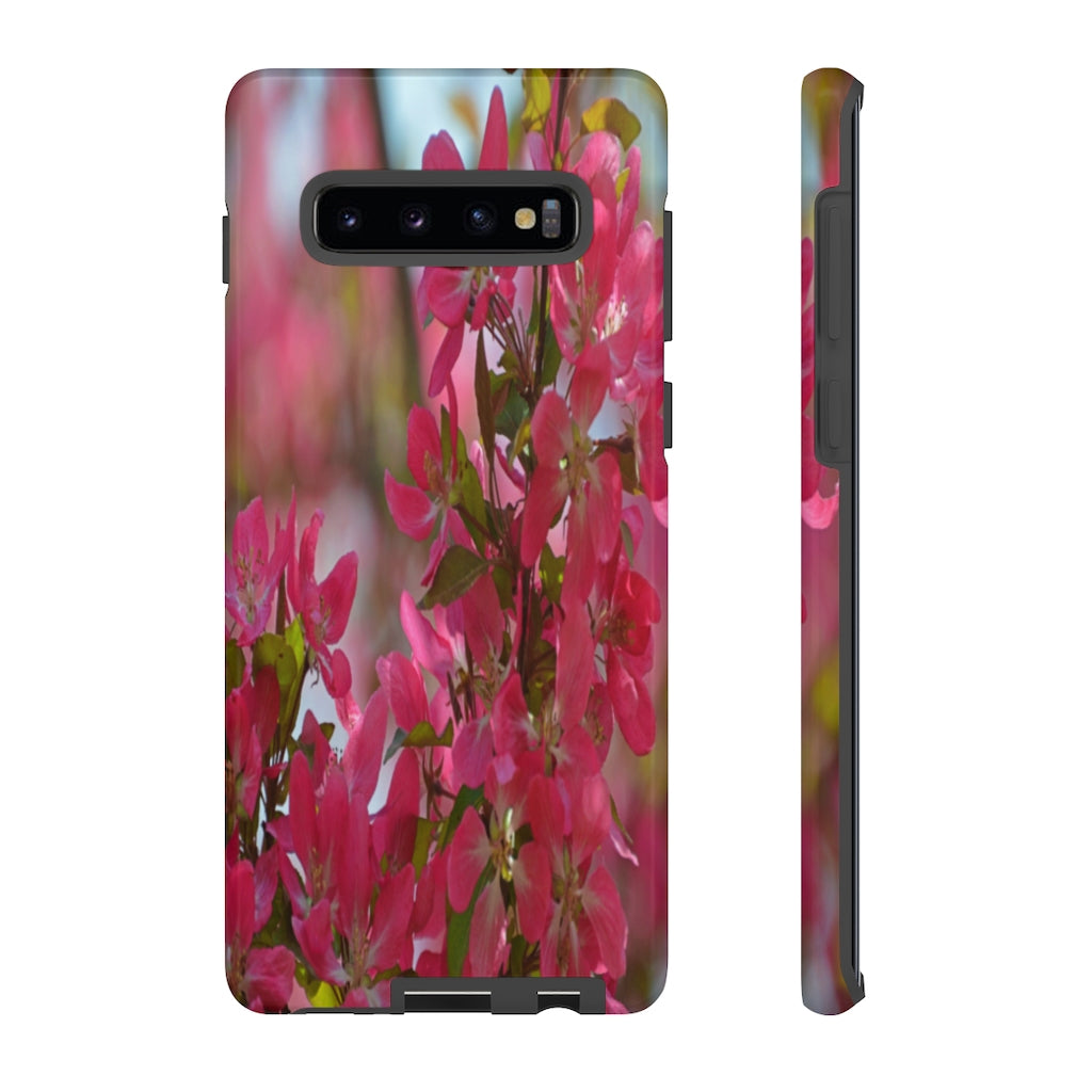 Crabapple Flowers Mobile Phone Case for iPhone and Samsung Galaxy