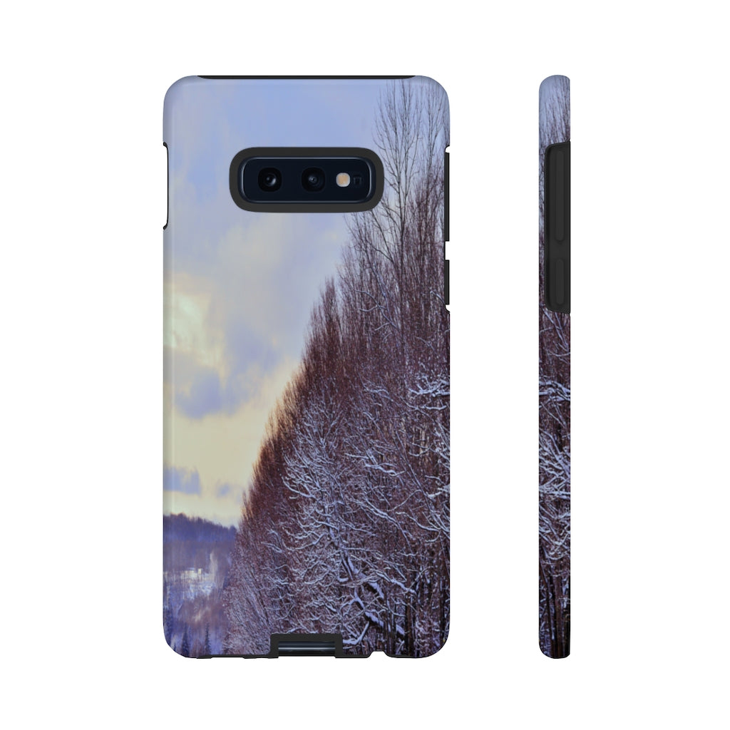 Winter Treeline Tough Case for iPhone and Samsung Galaxy