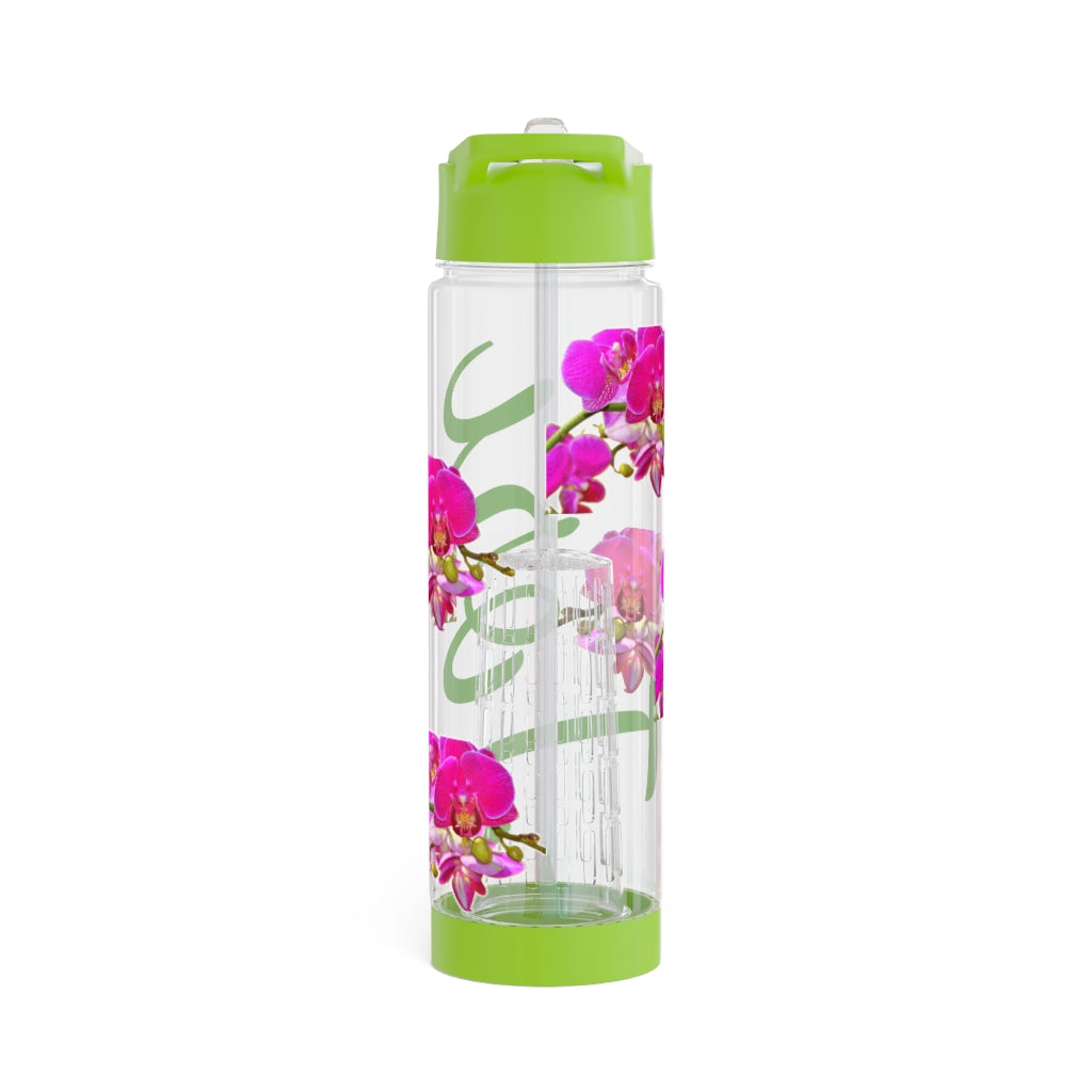 Personalized & Customized Infuser Water Bottle (Orchid) (not a decal) I Gift I Bridesmaid I Teacher gift I Workout I Coworker I Birthday