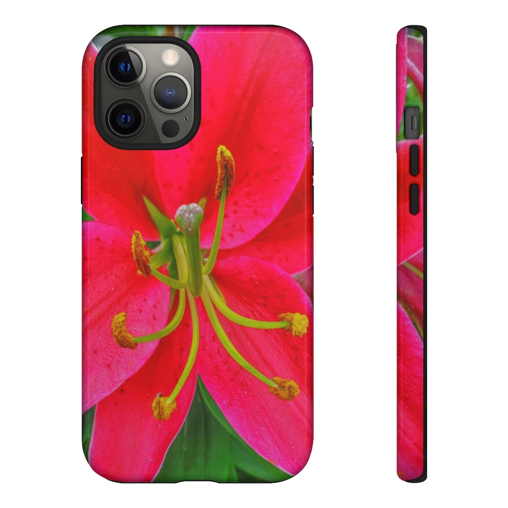 Oriental Lily Mobile Phone Case for iPhone and Samsung Galaxy