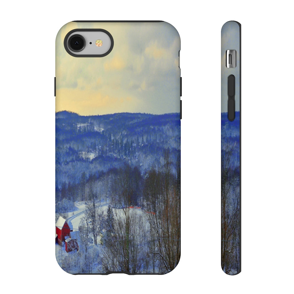 Winter Countryside Tough Case for iPhone and Samsung Galaxy