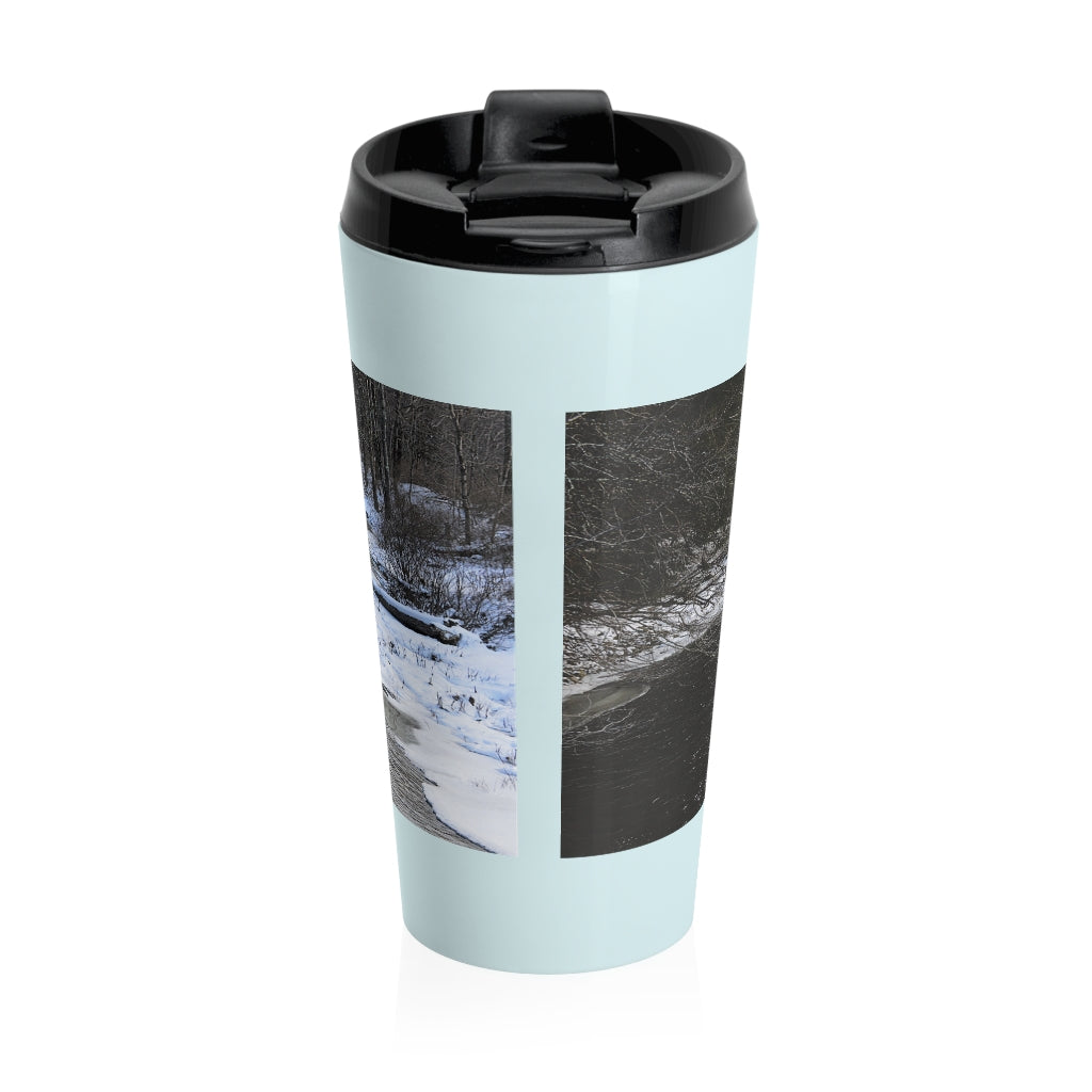 Winter River Stainless Steel Travel Mug