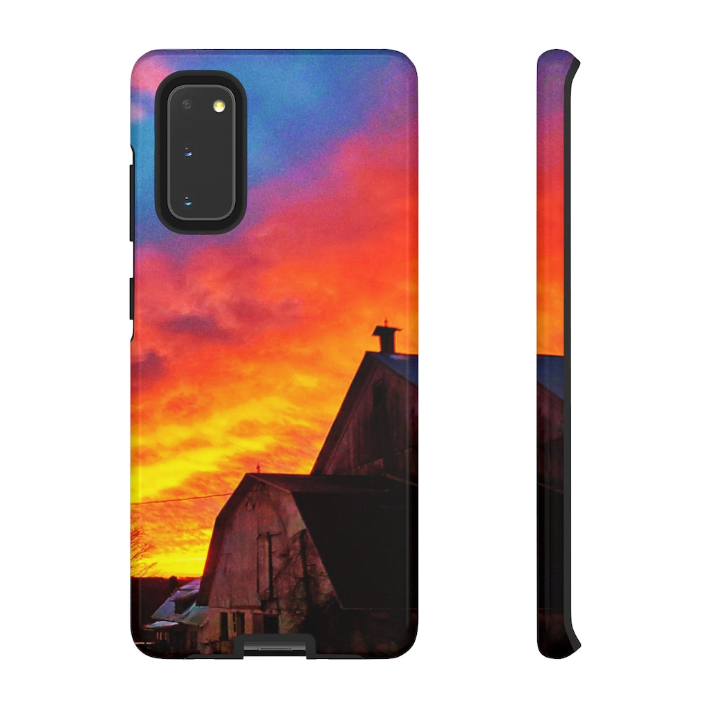 Barn & Sky Mobile Phone Case for iPhone and Samsung Galaxy