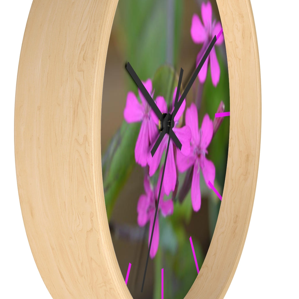 Phlox Wall clock