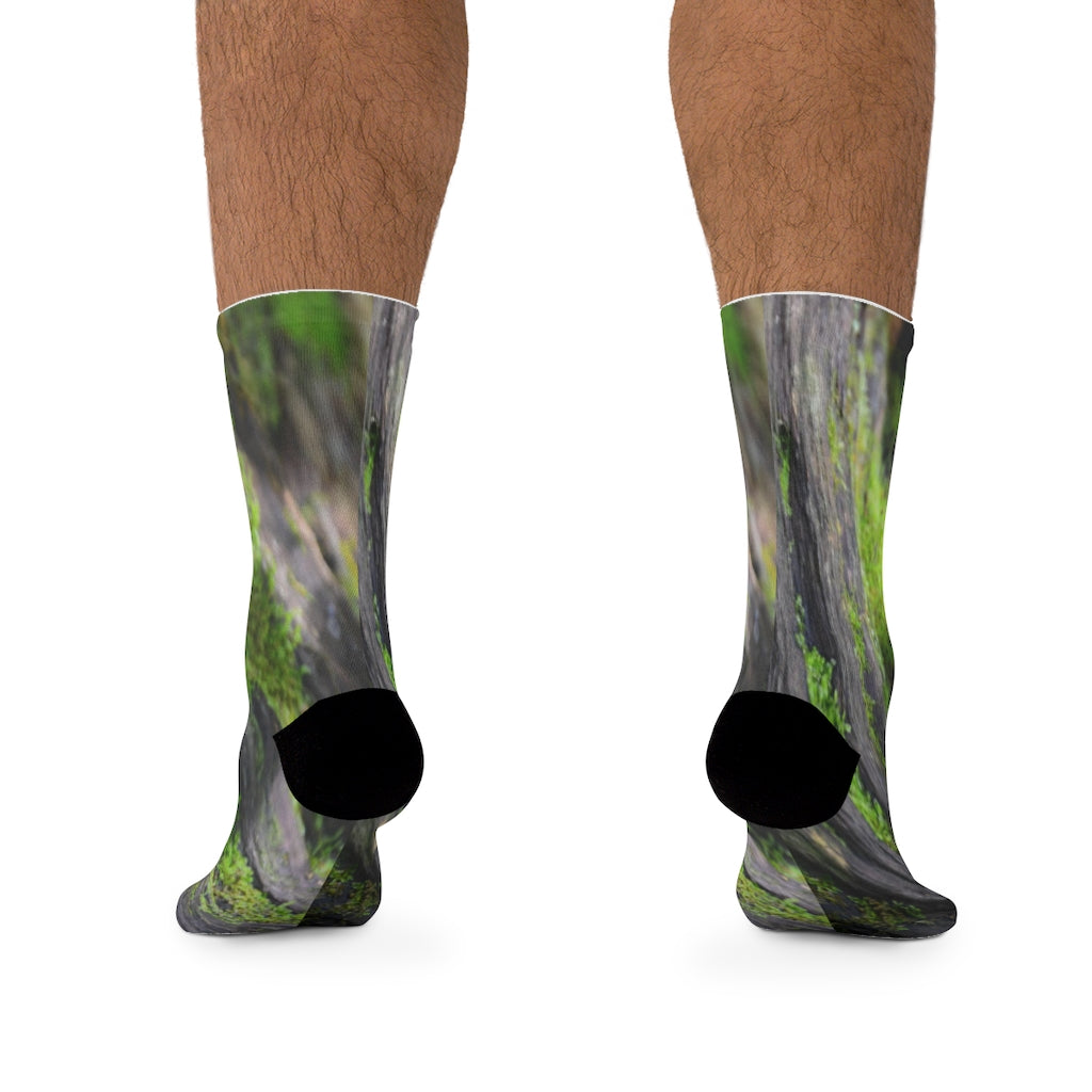 Mossy Log Socks