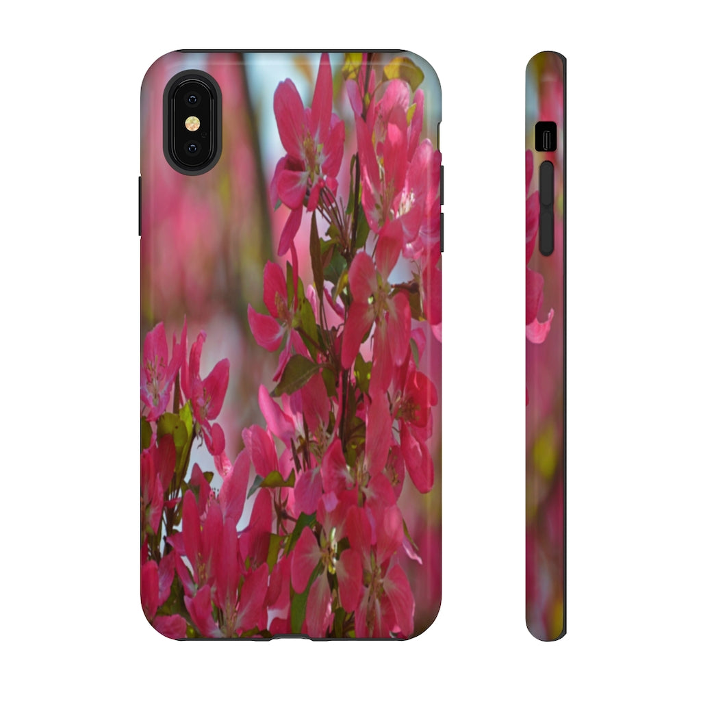 Crabapple Flowers Mobile Phone Case for iPhone and Samsung Galaxy