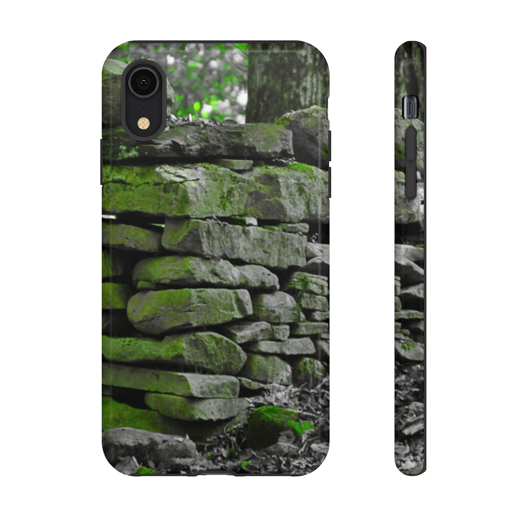 Stone Wall Mobile Phone Case for iPhone and Samsung Galaxy