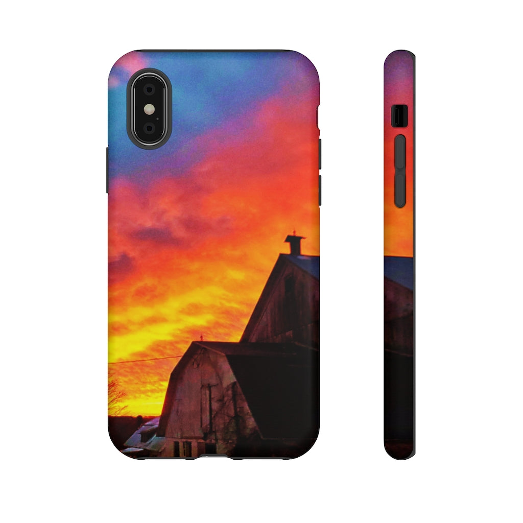 Barn & Sky Mobile Phone Case for iPhone and Samsung Galaxy