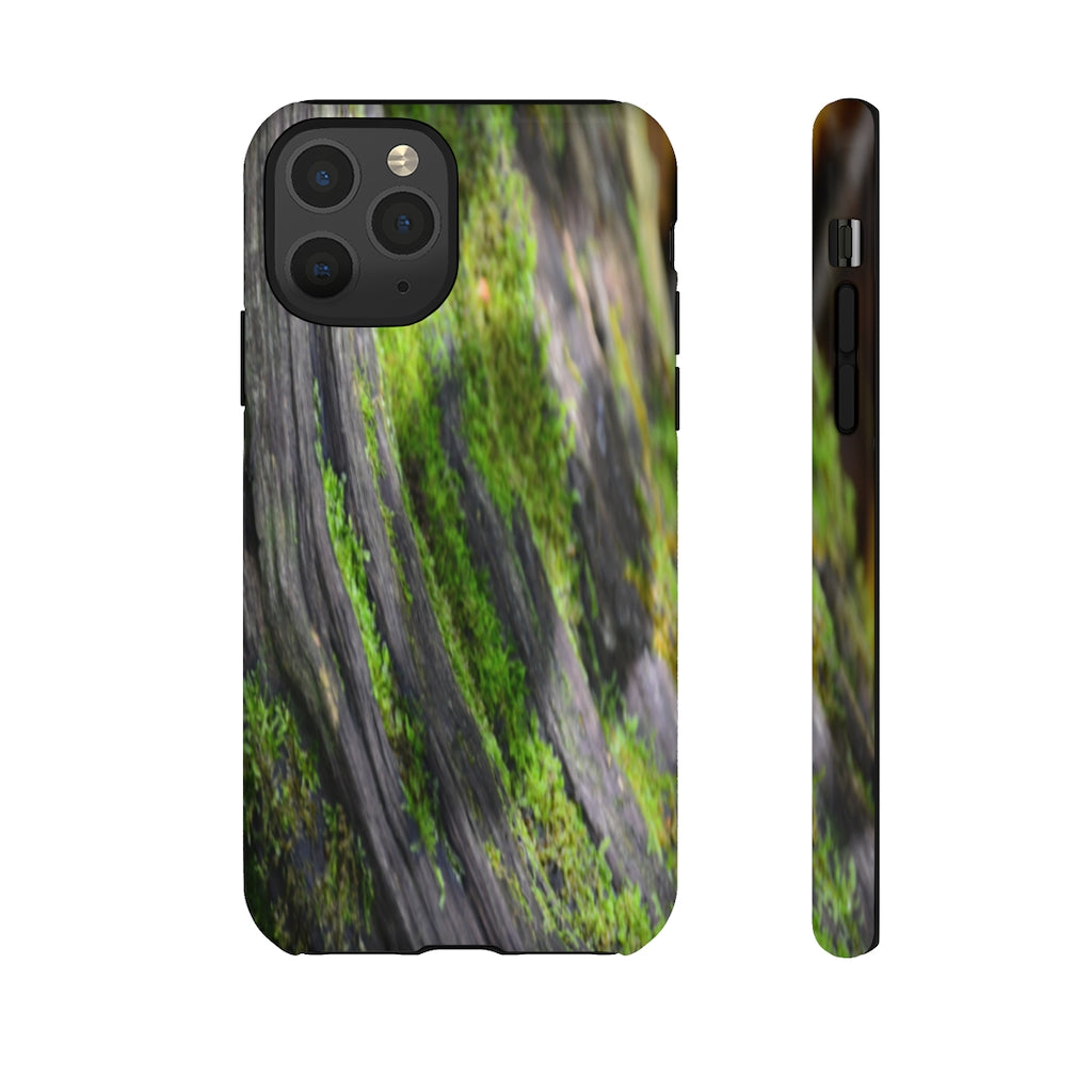 Mossy Log Mobile Phone Case for iPhone and Samsung Galaxy