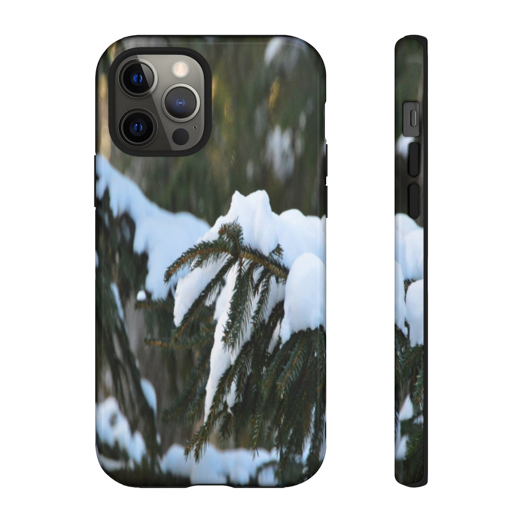 Snowy Pine Mobile Phone Case for iPhone and Samsung Galaxy