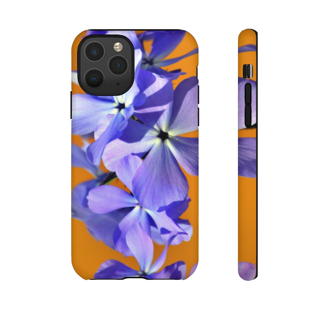 Wild Blue Phlox Tough Case for iPhone and Samsung Galaxy