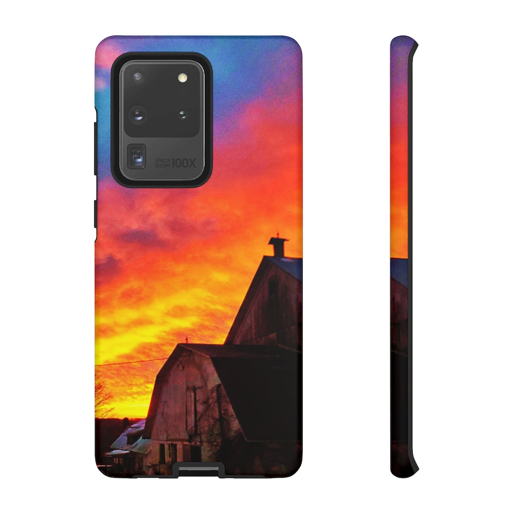 Barn & Sky Mobile Phone Case for iPhone and Samsung Galaxy