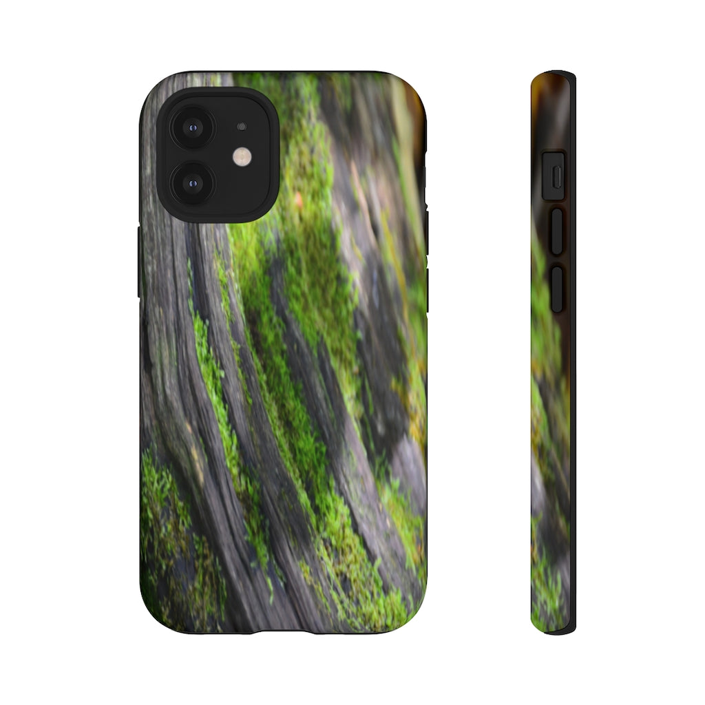 Mossy Log Mobile Phone Case for iPhone and Samsung Galaxy