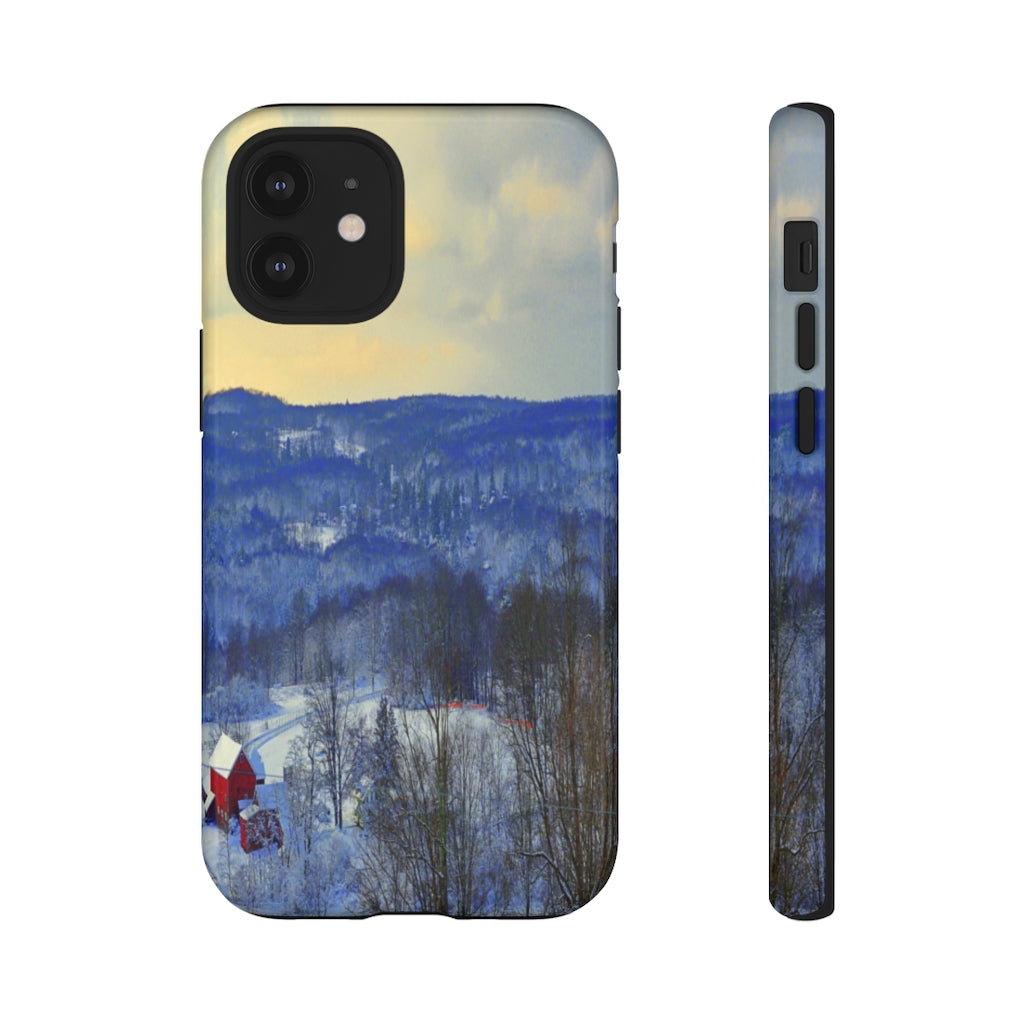 Winter Countryside Tough Case for iPhone and Samsung Galaxy