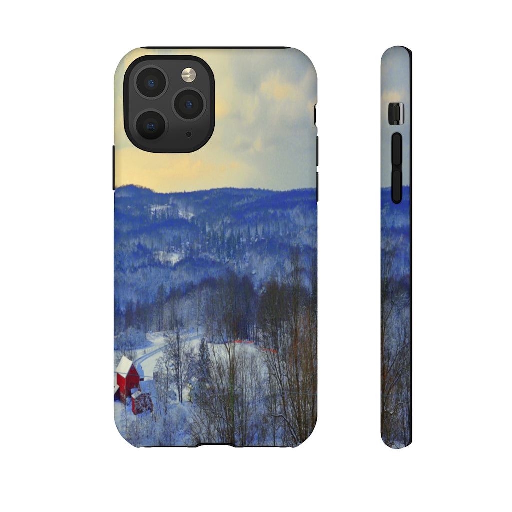 Winter Countryside Tough Case for iPhone and Samsung Galaxy