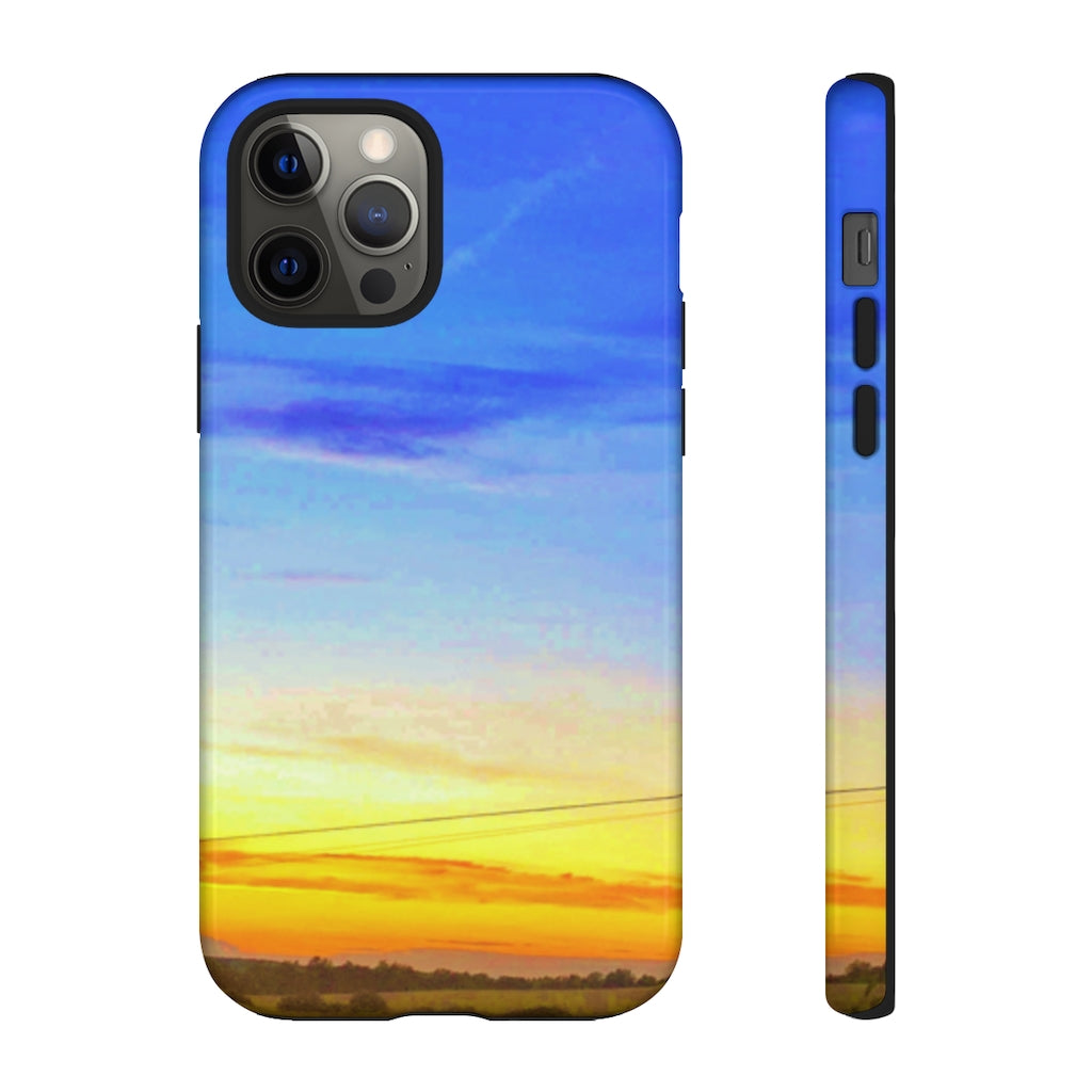 Sunset on the Horizon (horizontal) Mobile Phone Case for iPhone and Samsung Galaxy