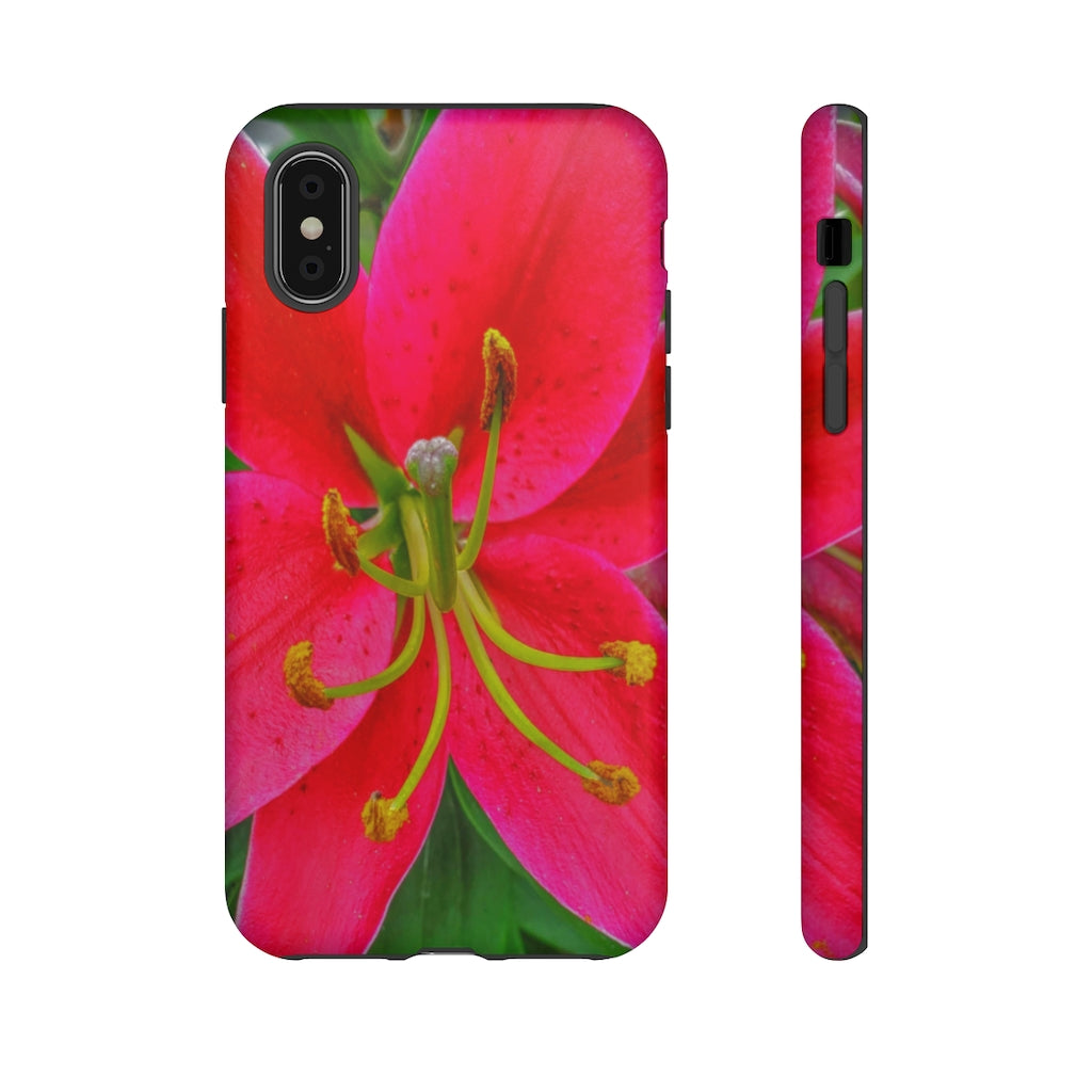 Oriental Lily Mobile Phone Case for iPhone and Samsung Galaxy