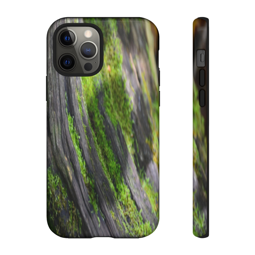 Mossy Log Mobile Phone Case for iPhone and Samsung Galaxy