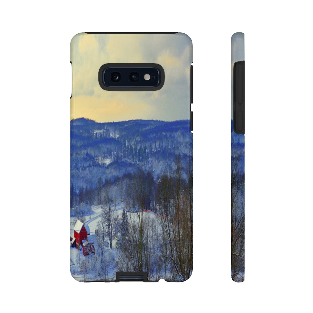 Winter Countryside Tough Case for iPhone and Samsung Galaxy