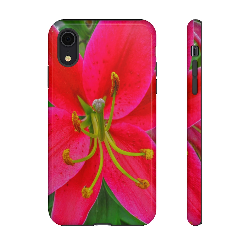 Oriental Lily Mobile Phone Case for iPhone and Samsung Galaxy