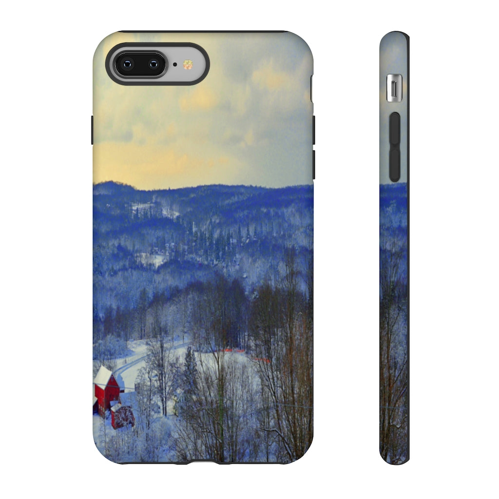 Winter Countryside Tough Case for iPhone and Samsung Galaxy