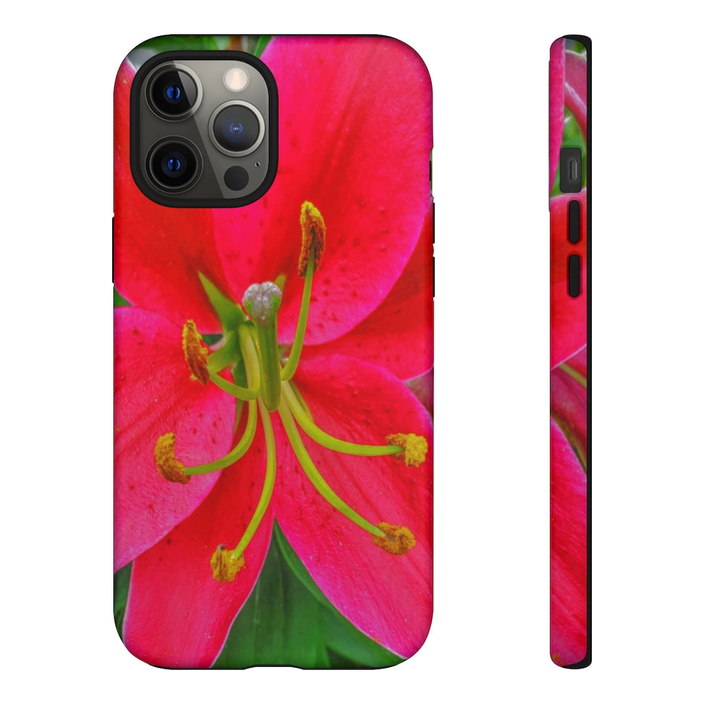 Oriental Lily Mobile Phone Case for iPhone and Samsung Galaxy