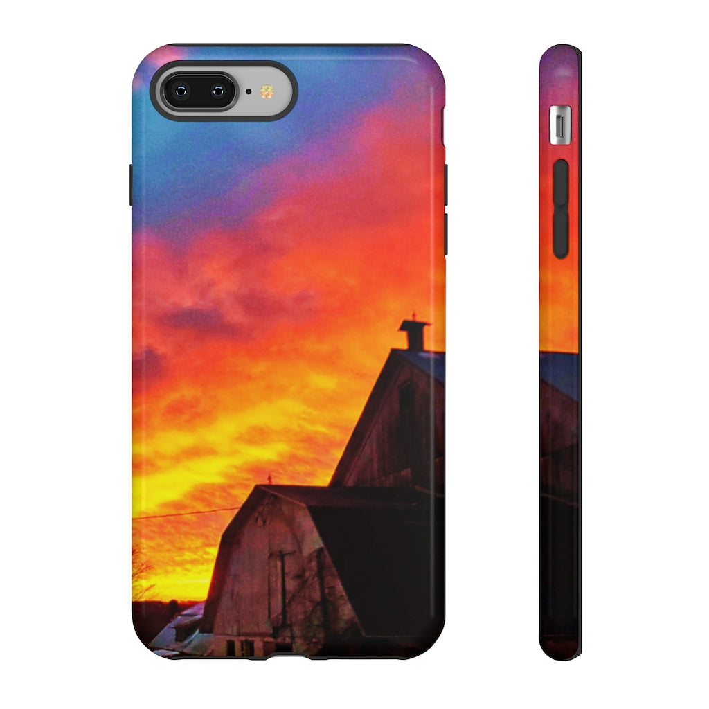 Barn & Sky Mobile Phone Case for iPhone and Samsung Galaxy