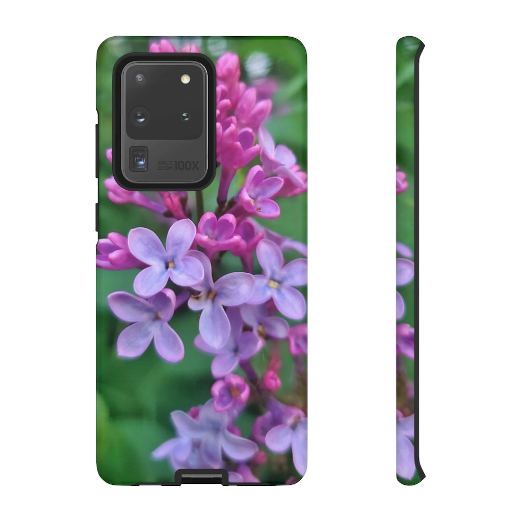 Lilac Mobile Phone Case for iPhone and Samsung Galaxy