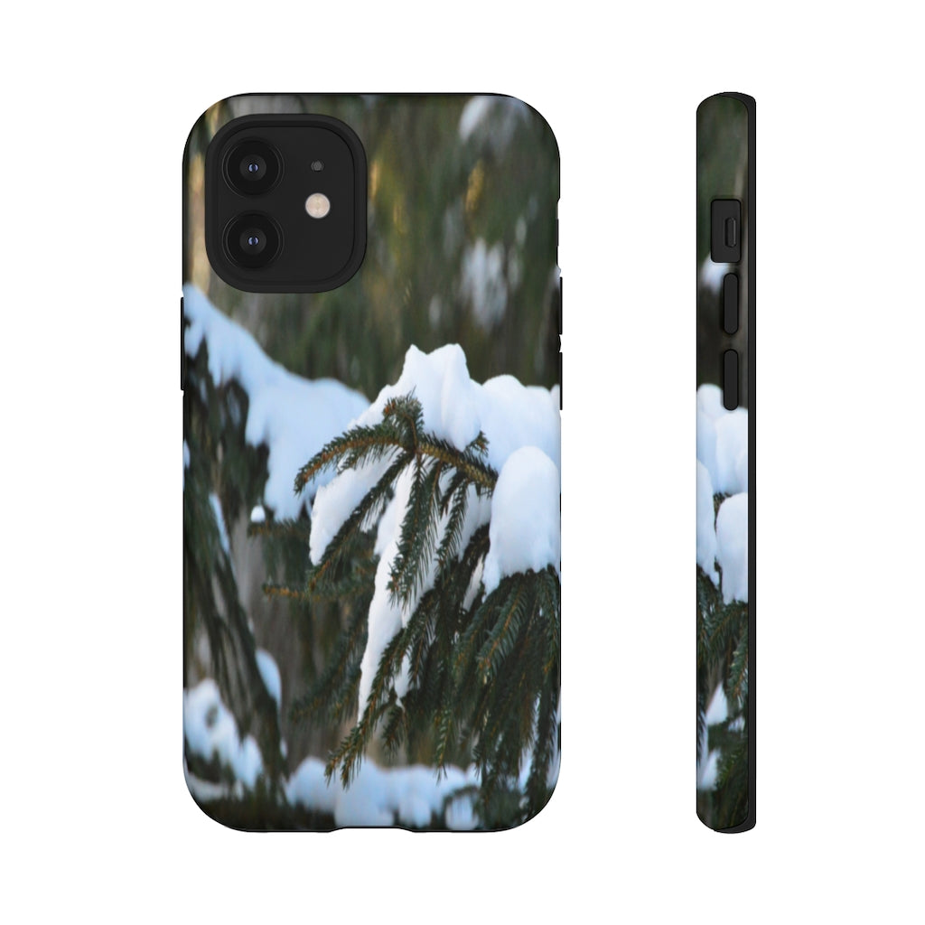 Snowy Pine Mobile Phone Case for iPhone and Samsung Galaxy