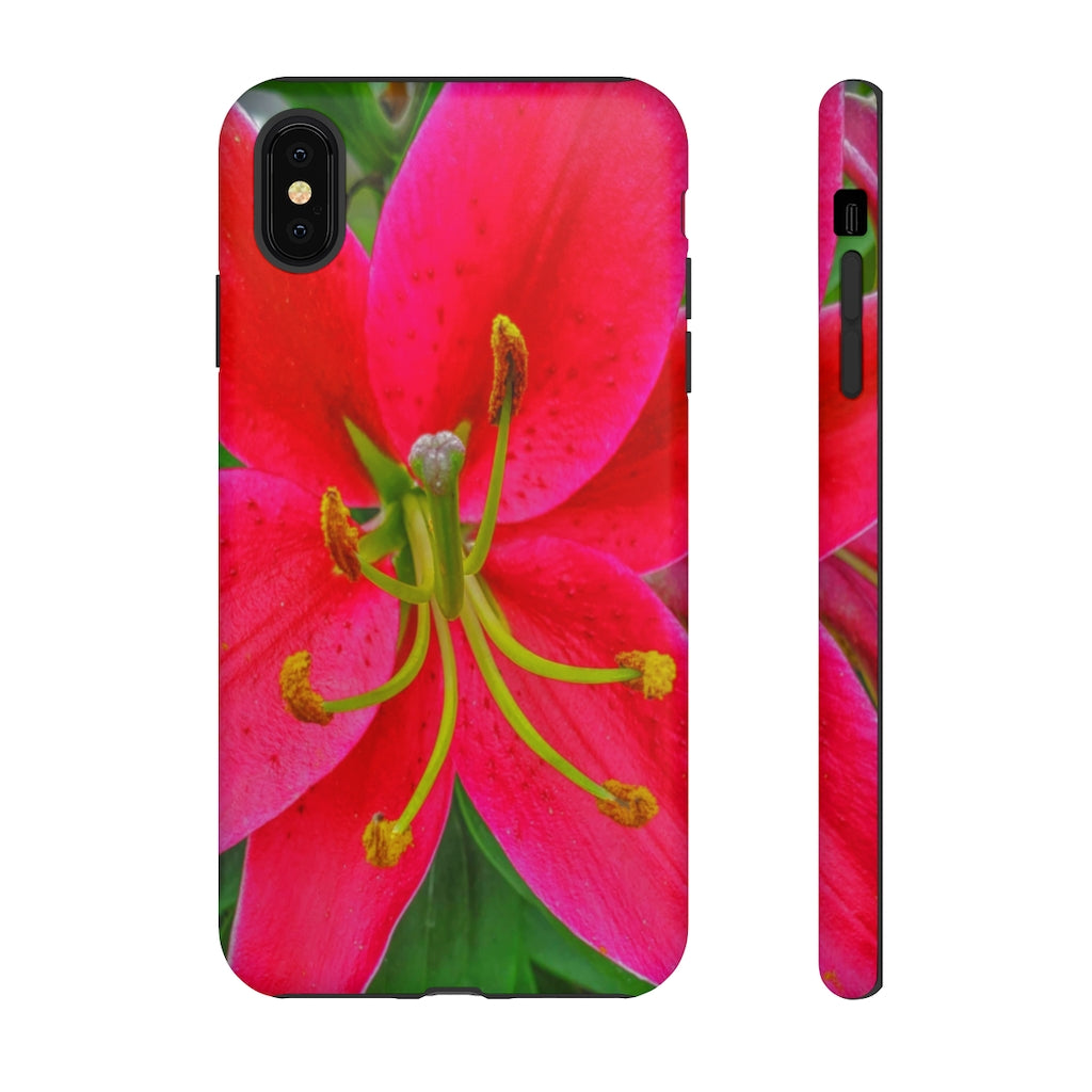 Oriental Lily Mobile Phone Case for iPhone and Samsung Galaxy