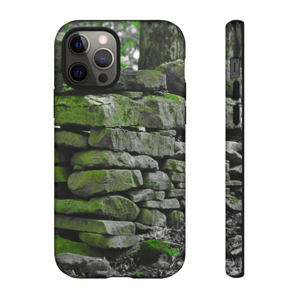 Stone Wall Mobile Phone Case for iPhone and Samsung Galaxy