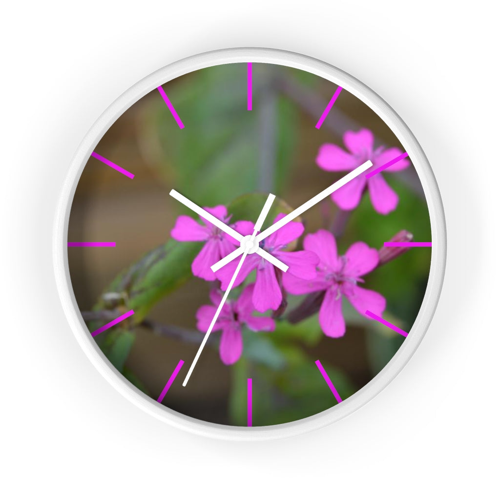 Phlox Wall clock