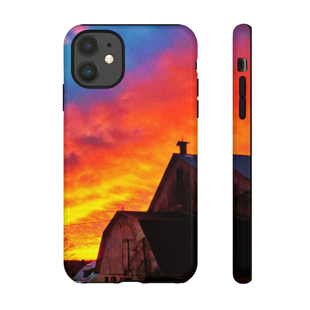 Barn & Sky Mobile Phone Case for iPhone and Samsung Galaxy