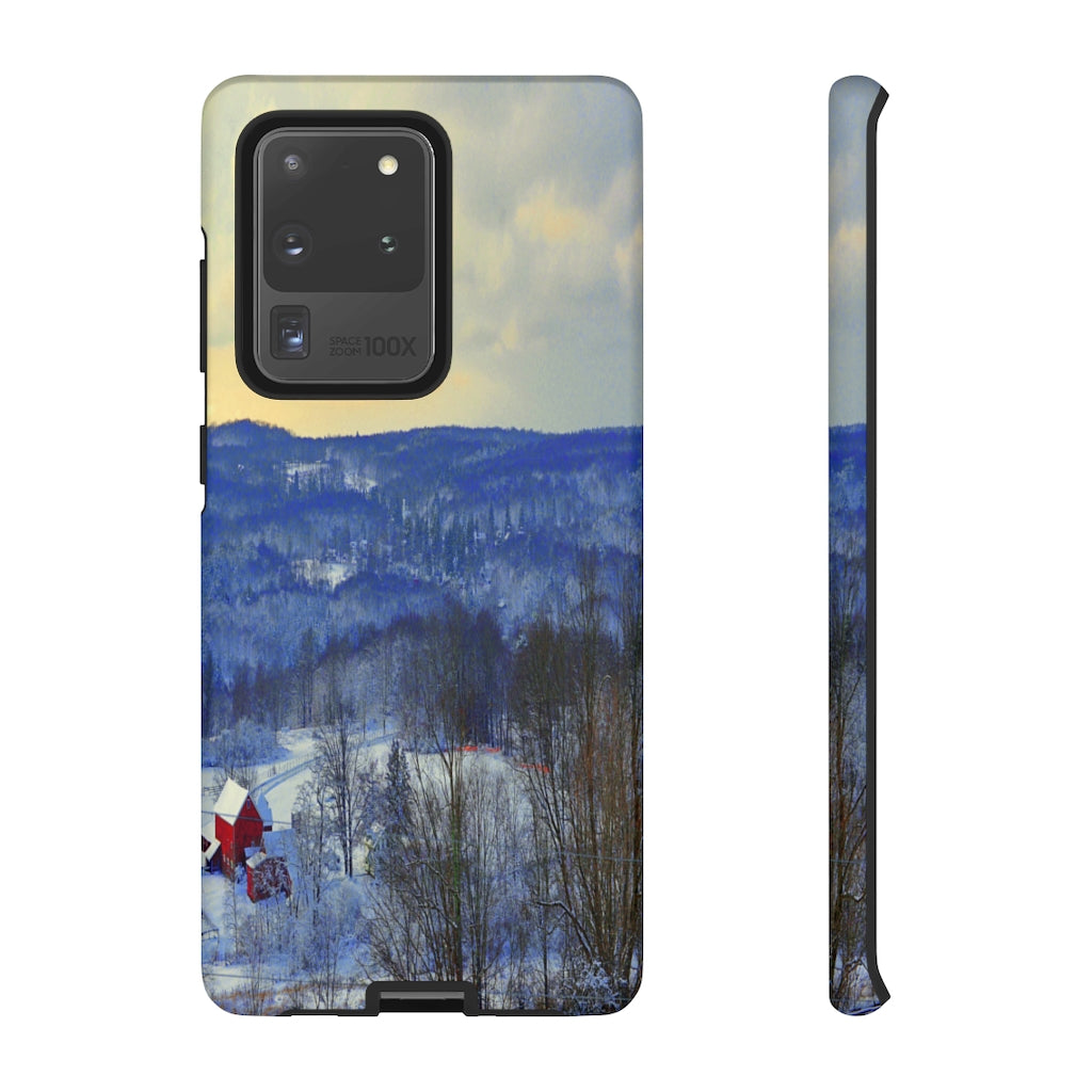 Winter Countryside Tough Case for iPhone and Samsung Galaxy