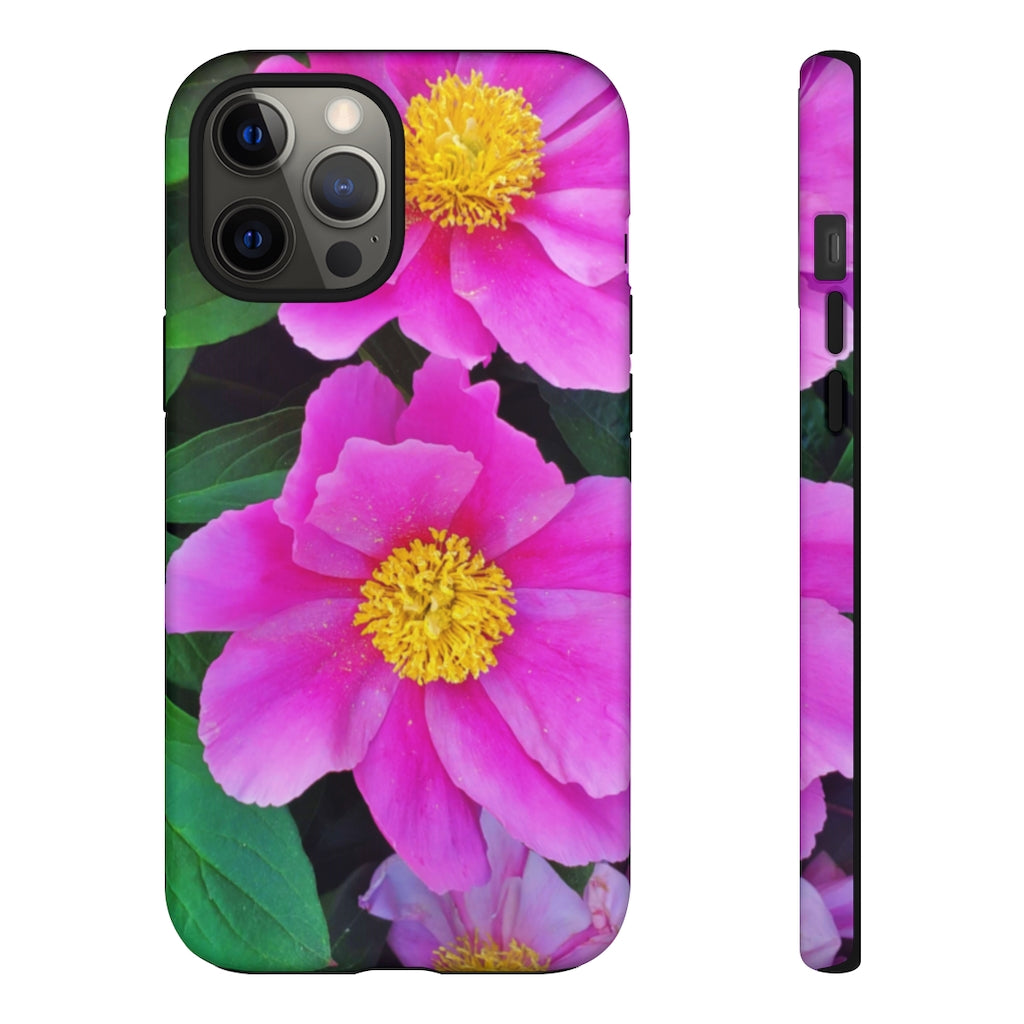 Majorcan Peony Mobile Phone Case for iPhone and Samsung Galaxy