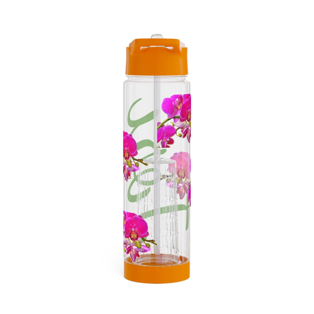 Personalized & Customized Infuser Water Bottle (Orchid) (not a decal) I Gift I Bridesmaid I Teacher gift I Workout I Coworker I Birthday