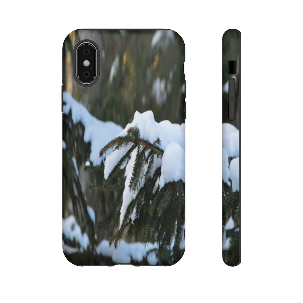 Snowy Pine Mobile Phone Case for iPhone and Samsung Galaxy