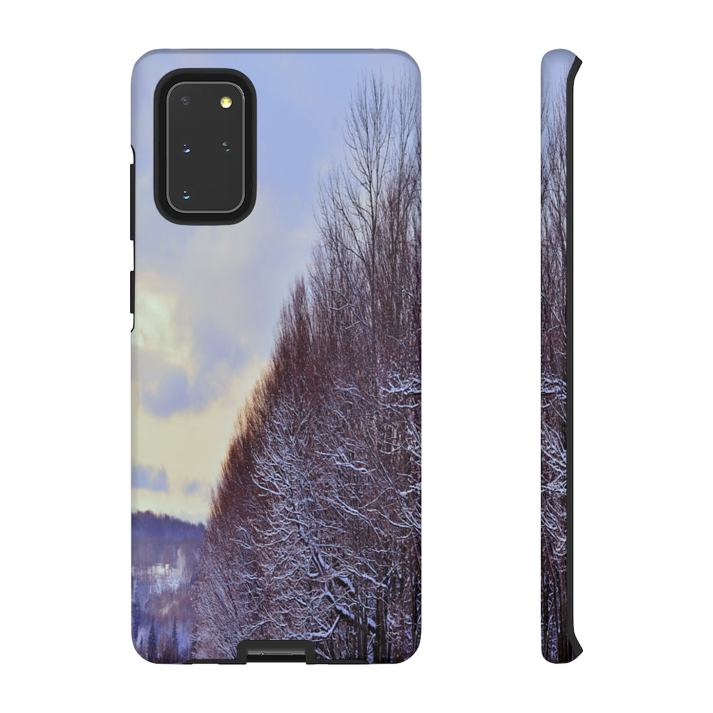 Winter Treeline Tough Case for iPhone and Samsung Galaxy