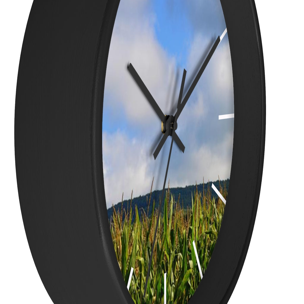 Corn Field Wall clock