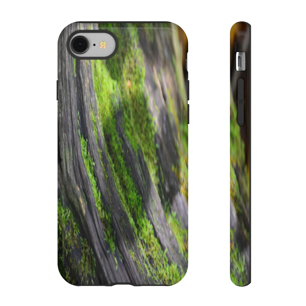 Mossy Log Mobile Phone Case for iPhone and Samsung Galaxy