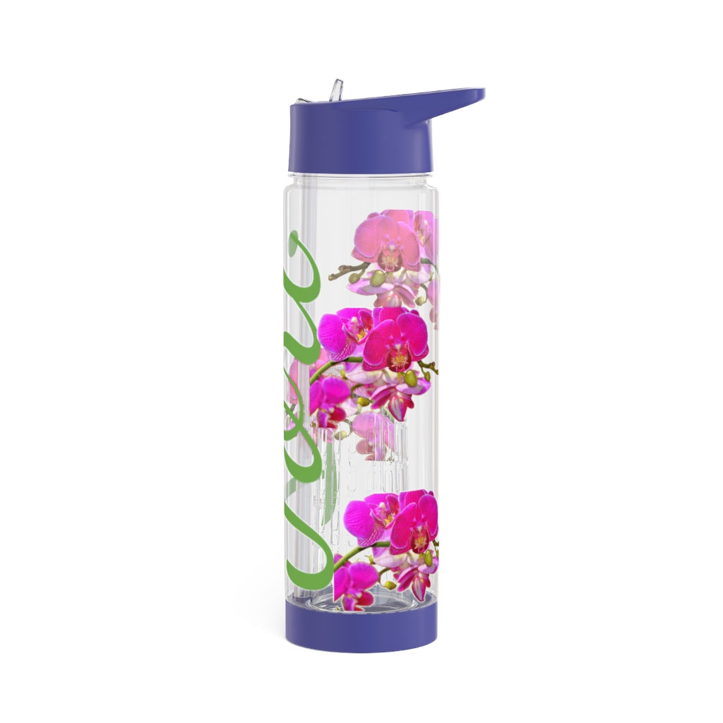 Personalized & Customized Infuser Water Bottle (Orchid) (not a decal) I Gift I Bridesmaid I Teacher gift I Workout I Coworker I Birthday