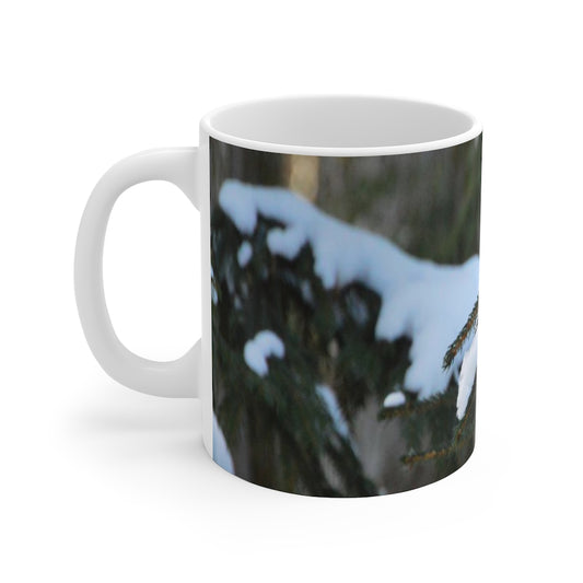 Snowy Pine Mug 11oz