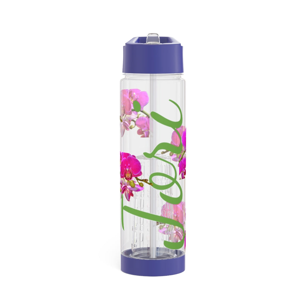 Personalized & Customized Infuser Water Bottle (Orchid) (not a decal) I Gift I Bridesmaid I Teacher gift I Workout I Coworker I Birthday